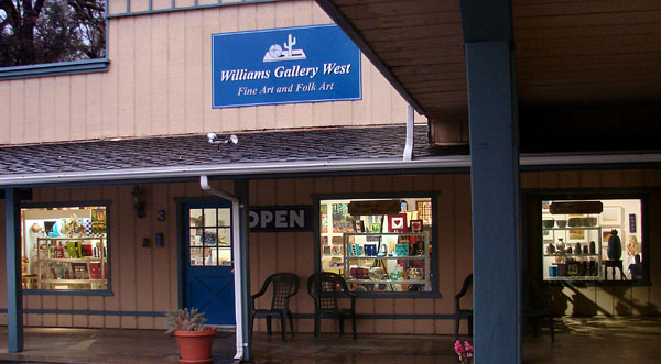 Visit Williams Gallery West at Gallery Row in Oakhurst CA!